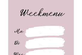 weekmenu