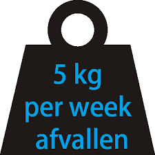 5 kilo afvallen in 1 week ziekenhuisdieet