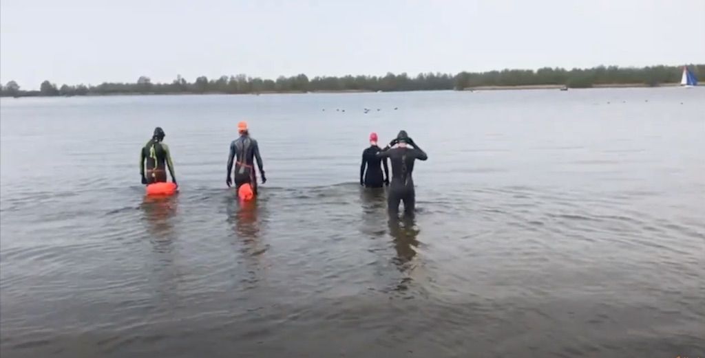 beginnen met open water zwemmen