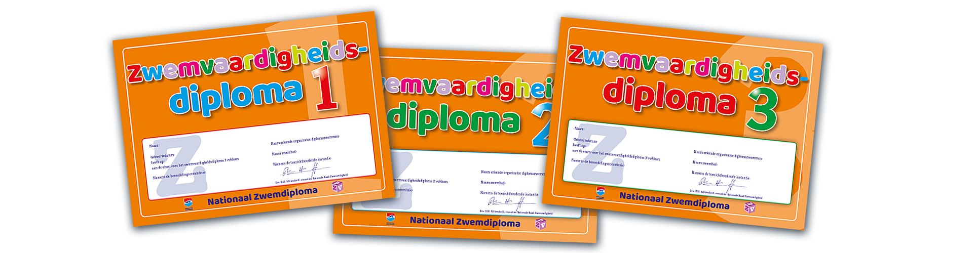 zwemdiploma 3 jaar