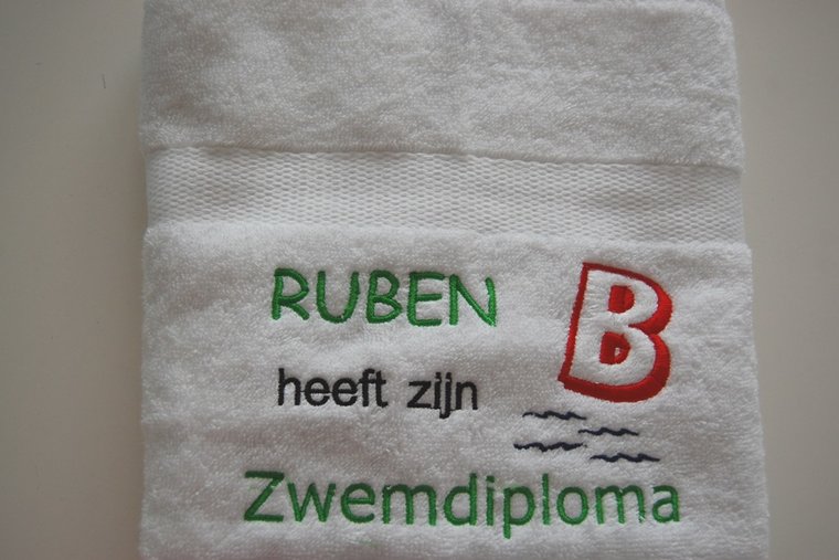 zwemdiploma b halen