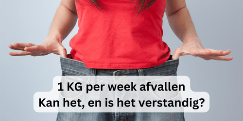1 5 kg per week afvallen