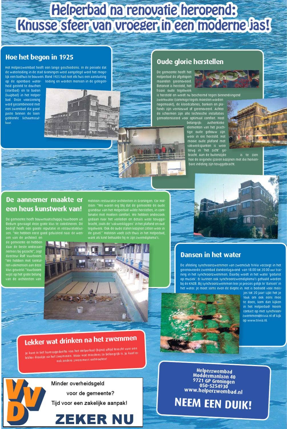 helper zwembad groningen