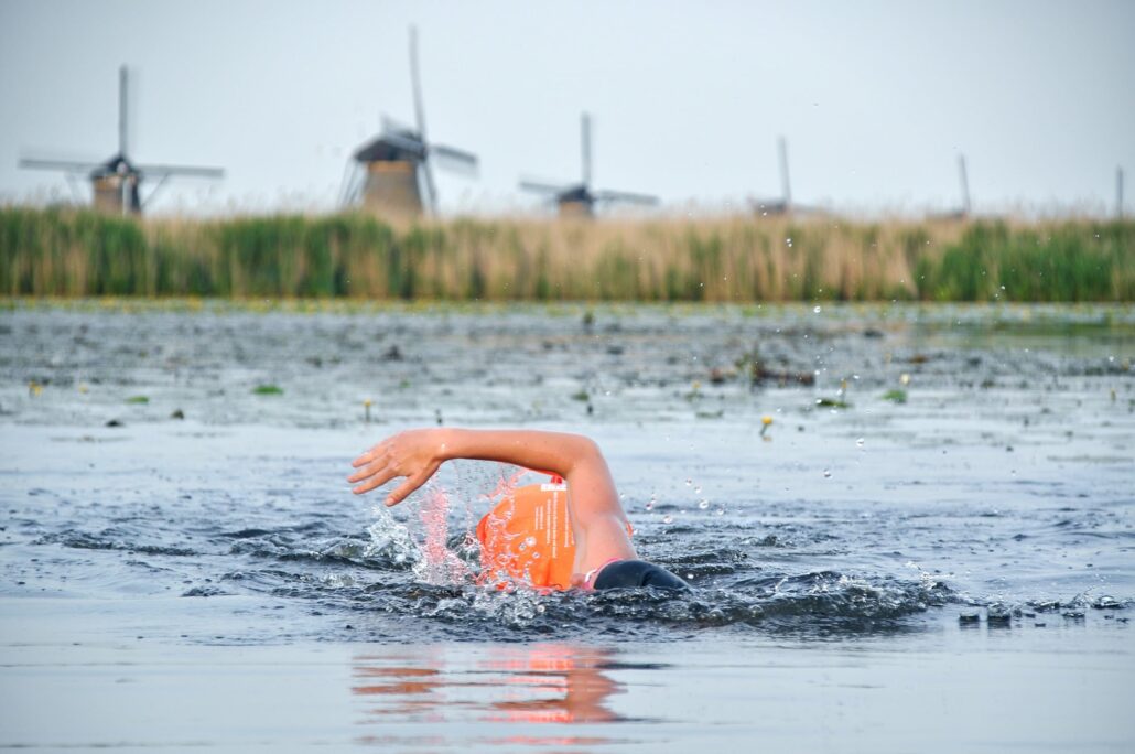 open water zwemmen winter