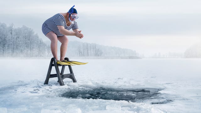 zwemmen open water winter